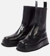 Gia Borghini Rosie faux leather platform ankle boots