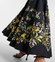 Giambattista Valli Bow-detail printed poplin gown