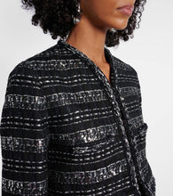 Giambattista Valli Cropped lam√É¬© jacket