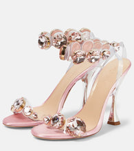 Giambattista Valli Diamond Clash embellished sandals