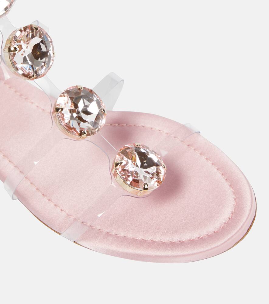Giambattista Valli Embellished PVC sandals