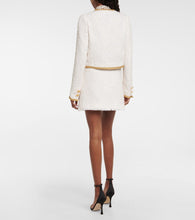 Giambattista Valli Embellished boucl√É¬© cropped jacket