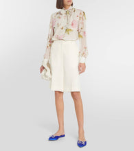 Giambattista Valli Embellished satin mules
