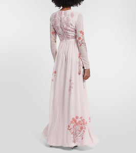 Giambattista Valli Floral silk georgette gown