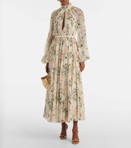Giambattista Valli Floral silk midi dress