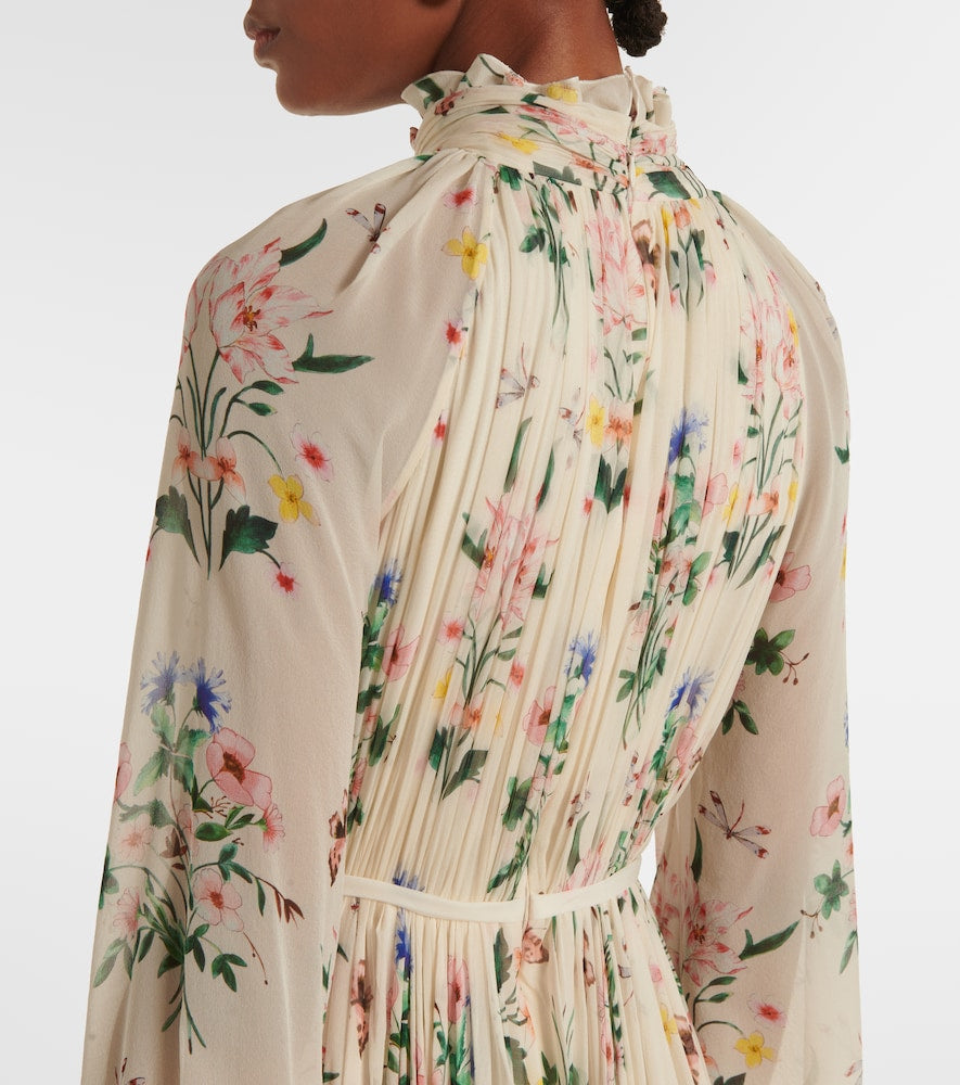 Giambattista Valli Floral silk midi dress