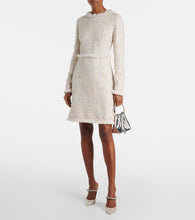 Giambattista Valli Fringed boucl√É¬© minidress