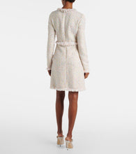 Giambattista Valli Fringed boucl√É¬© minidress