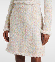 Giambattista Valli Fringed boucl√É¬© minidress