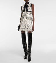 Giambattista Valli Fringed tweed jacket