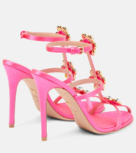 Giambattista Valli Jaipur embellished satin sandals