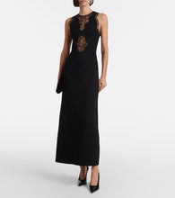 Giambattista Valli Lace-trimmed midi dress