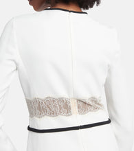 Giambattista Valli Lace-trimmed minidress