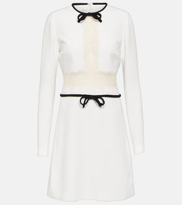 Giambattista Valli Lace-trimmed minidress