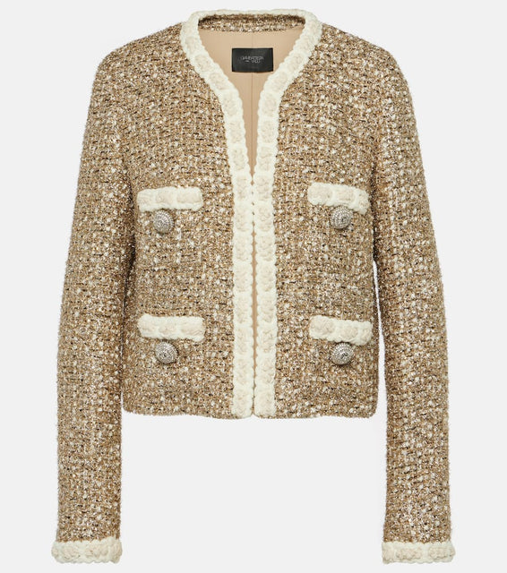 Giambattista Valli Lurex√Ç¬Æ tweed jacket