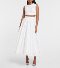 Giambattista Valli Macram√É¬© midi skirt
