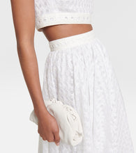 Giambattista Valli Macram√É¬© midi skirt