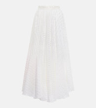 Giambattista Valli Macram√É¬© midi skirt - Giambattista Valli Macram√É�© 中长半身裙
