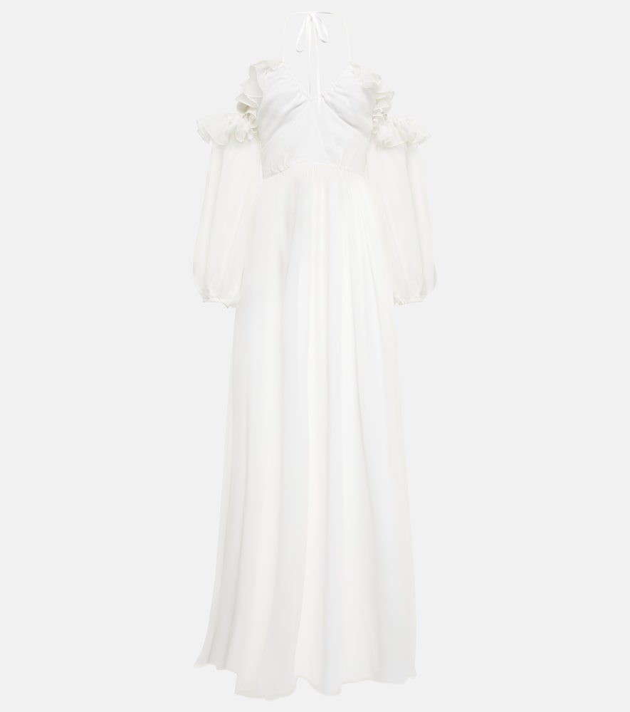 Giambattista Valli Off-the-shoulder silk gown. Giambattista Valli 露肩真丝礼服