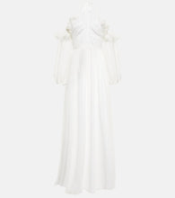 Giambattista Valli Off-the-shoulder silk gown. Giambattista Valli 露肩真丝礼服