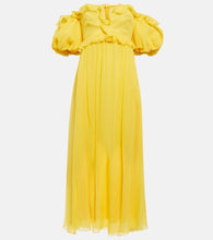 Giambattista Valli Off-the-shoulder silk gown. Giambattista Valli 露肩真丝礼服