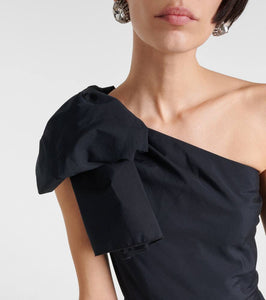 Giambattista Valli One-shoulder cotton gown