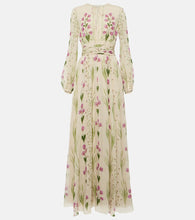 Giambattista Valli Pens√É¬©es Sauvages silk gown