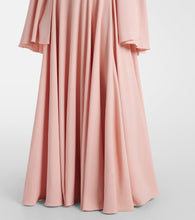 Giambattista Valli Pleated caped gown