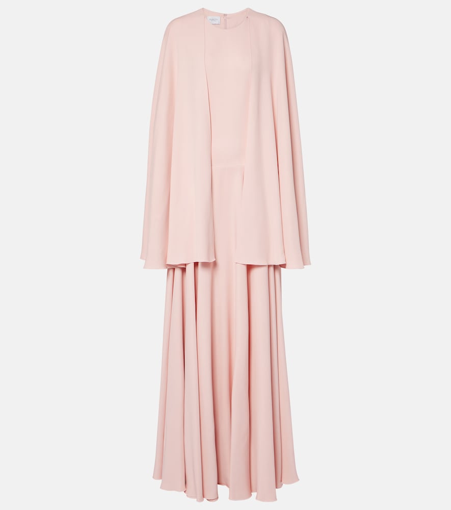 Giambattista Valli Pleated caped gown. Giambattista Valli 褶裥斗篷礼服