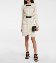 Giambattista Valli Pop Bow satin and leather sandals