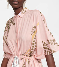 Giambattista Valli Printed silk shirt dress