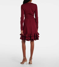 Giambattista Valli Ruffled silk crêpe minidress