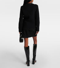 Giambattista Valli Sequined wool-blend jacket