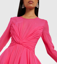 Giambattista Valli Silk georgette midi dress