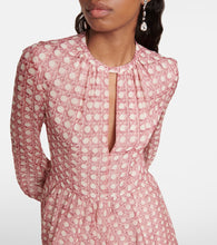 Giambattista Valli Silk georgette minidress