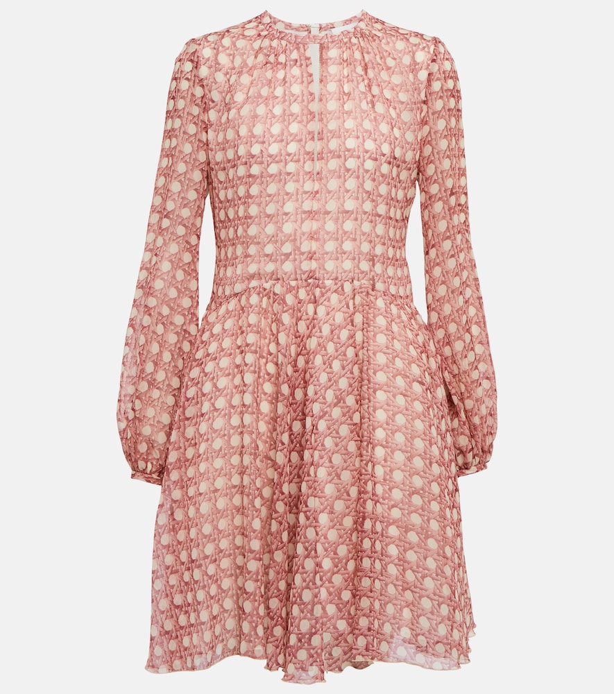 Giambattista Valli Silk georgette minidress. Giambattista Valli 真丝乔其纱迷你连衣裙