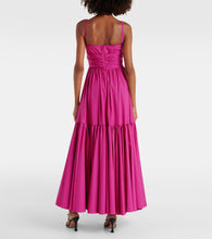 Giambattista Valli Tiered cotton poplin gown