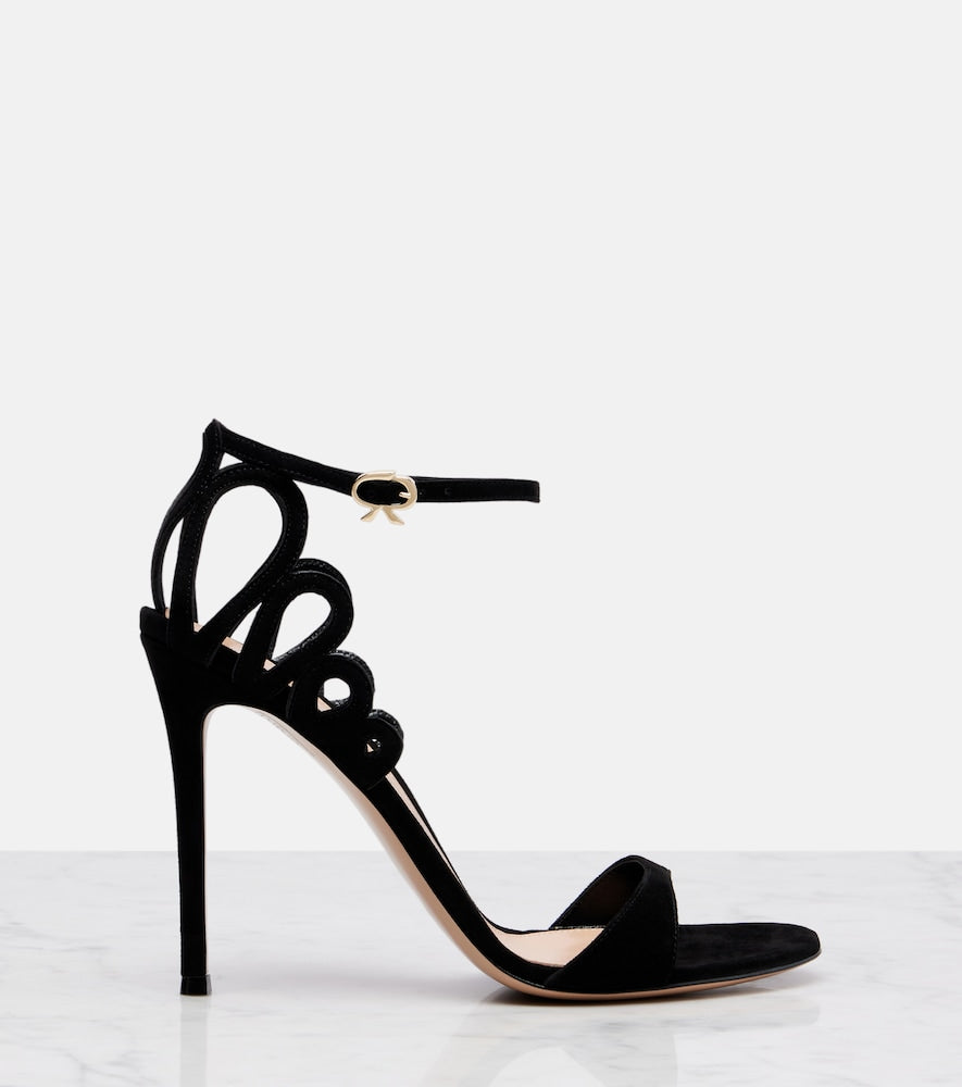 Gianvito Rossi 105 suede sandals