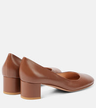 Gianvito Rossi 45 leather pumps