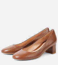Gianvito Rossi 45 leather pumps