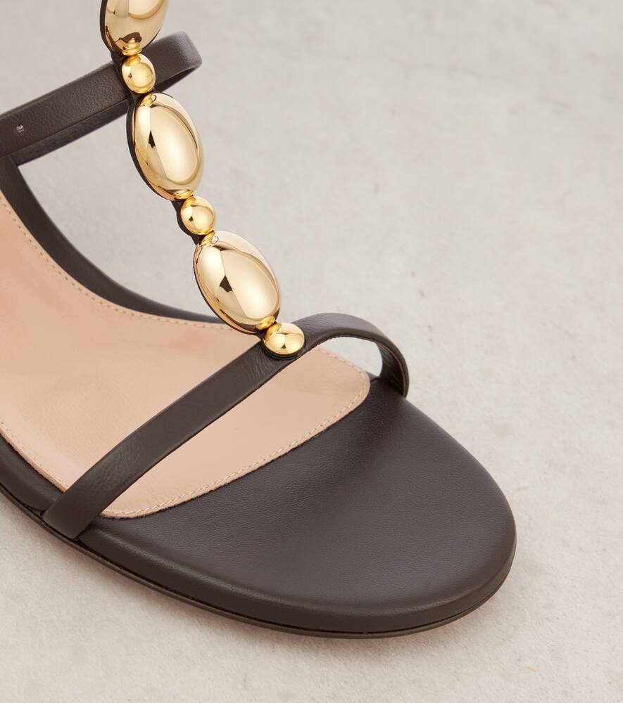 Gianvito Rossi 45 leather sandals