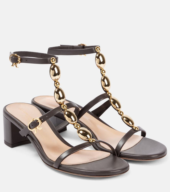 Gianvito Rossi 45 leather sandals