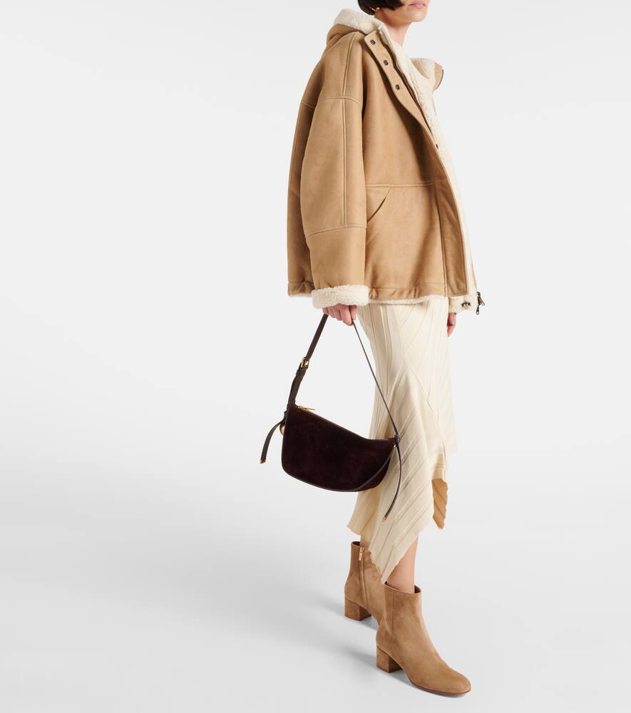 Gianvito Rossi 45 suede ankle boots