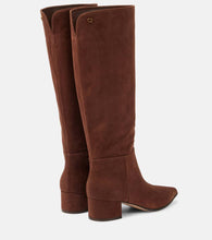 Gianvito Rossi 45 suede knee-high boots