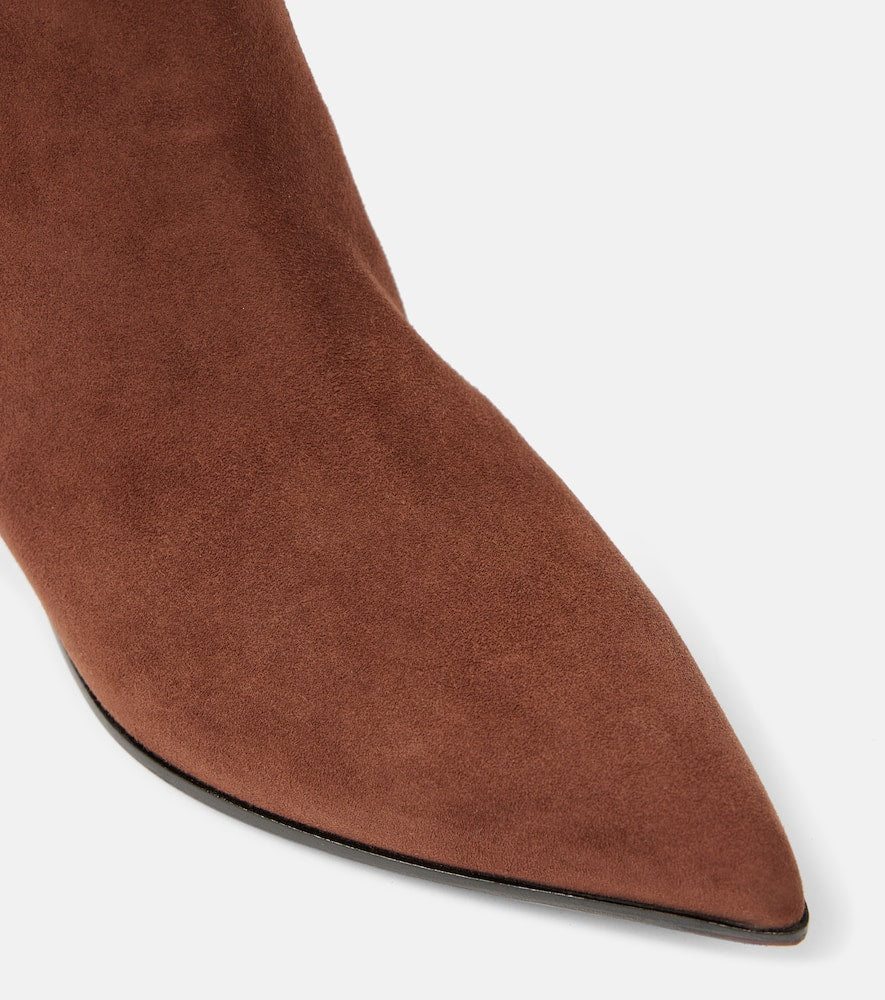 Gianvito Rossi 45 suede knee-high boots