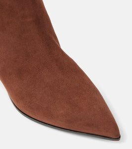 Gianvito Rossi 45 suede knee-high boots