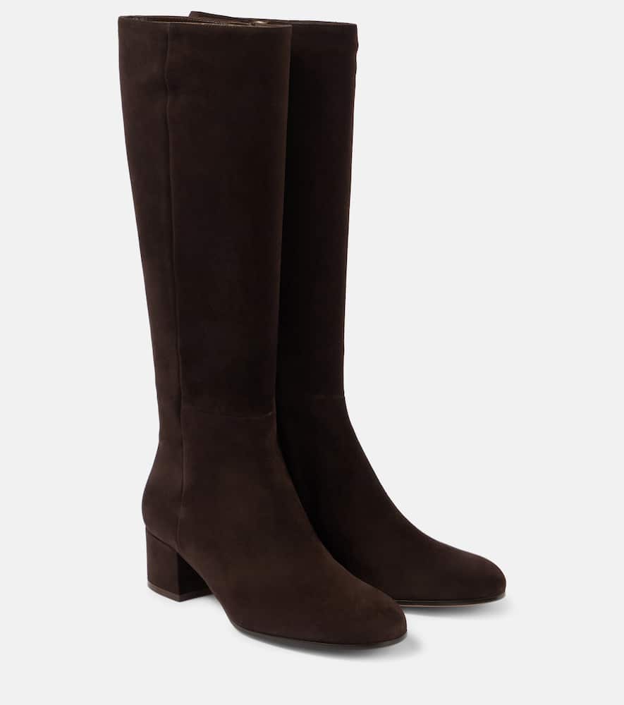 Gianvito Rossi 45 suede knee-high boots - Gianvito Rossi 45 绒面革及膝靴