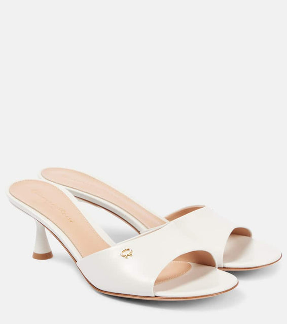 Gianvito Rossi 55 leather mules