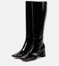 Gianvito Rossi 55 patent leather knee-high boots