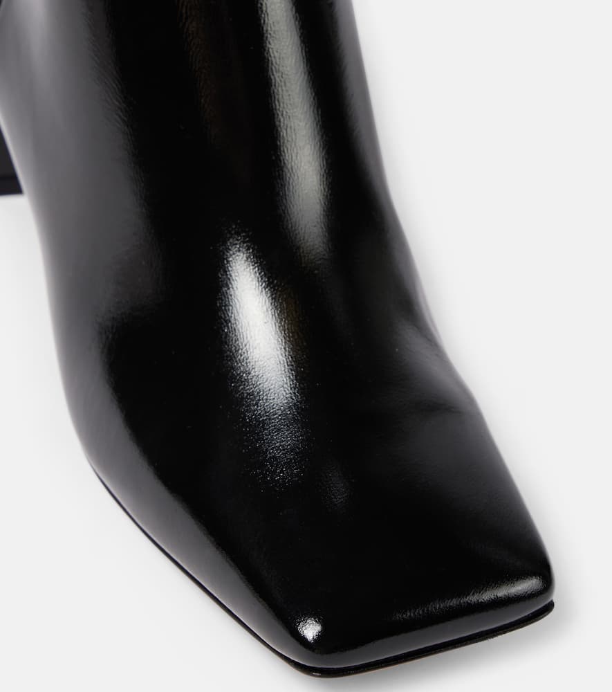 Gianvito Rossi 55 patent leather knee-high boots
